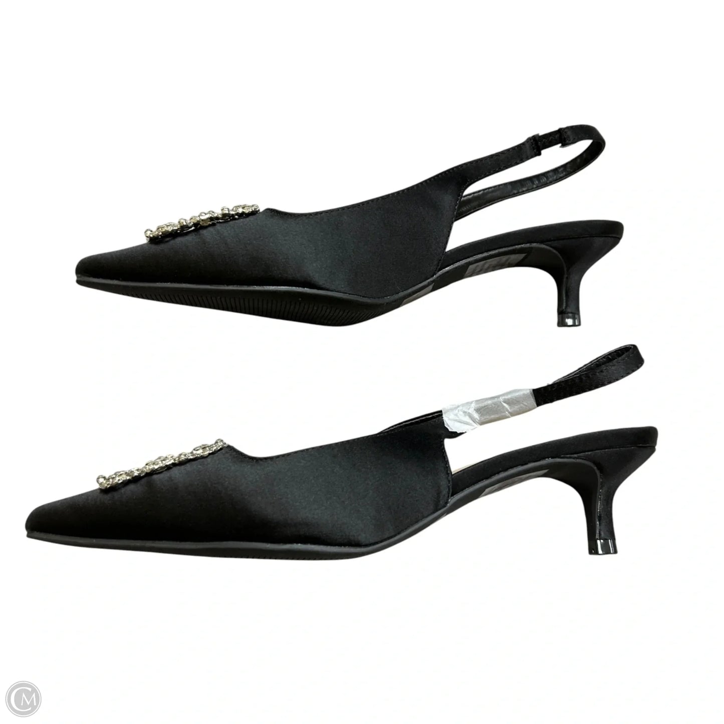 Shoes Heels Kitten By Wild Diva In Black, Size: 7