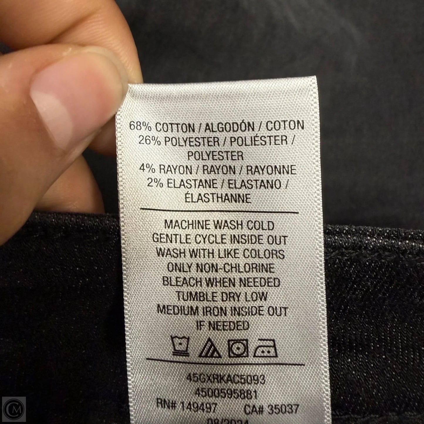 Jeans Wide Leg By Joes Jeans In Black Denim, Size: 8