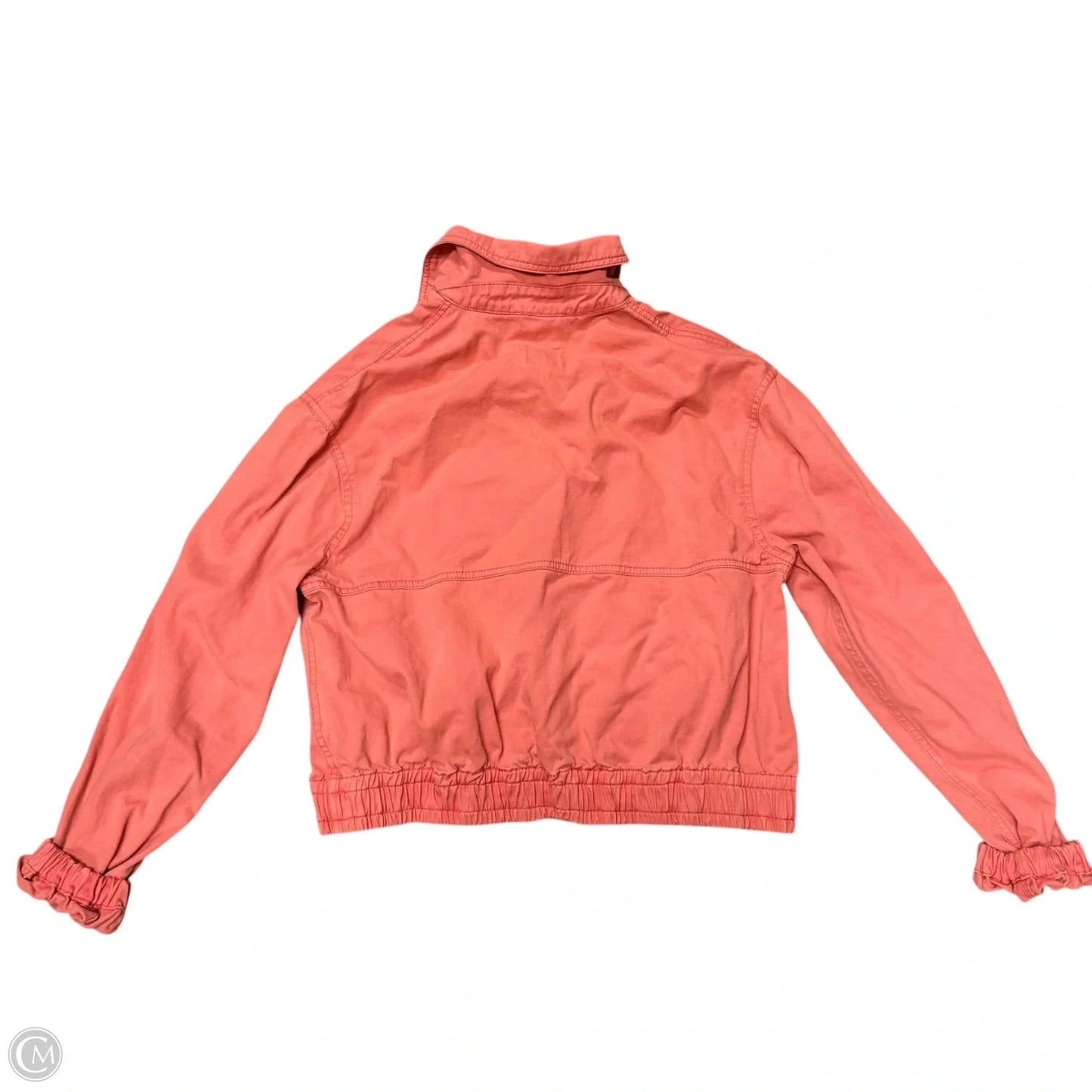 Jacket Denim By We The Free In Orange Denim, Size: Xs