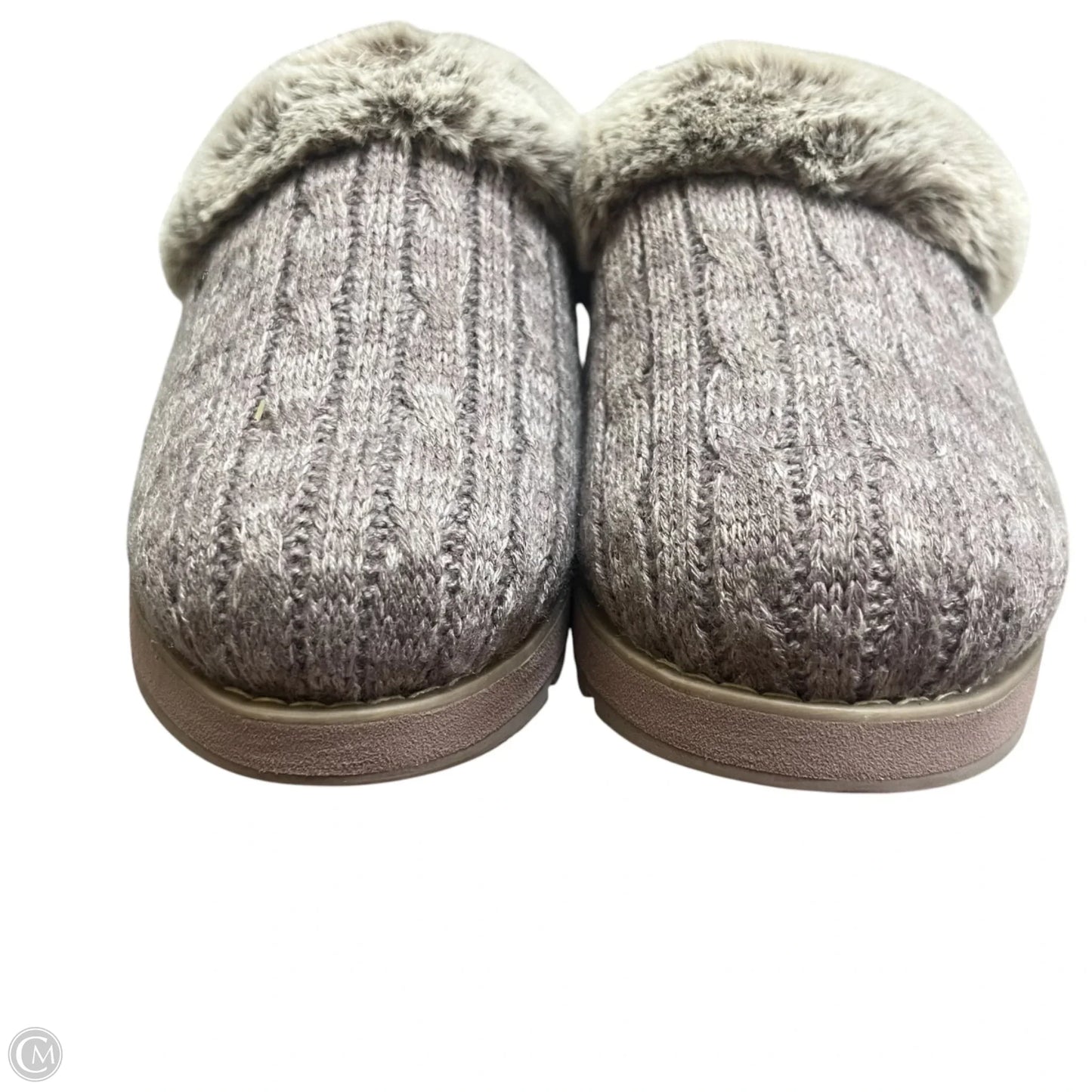 Slippers By Bobs In Grey, Size: 7.5