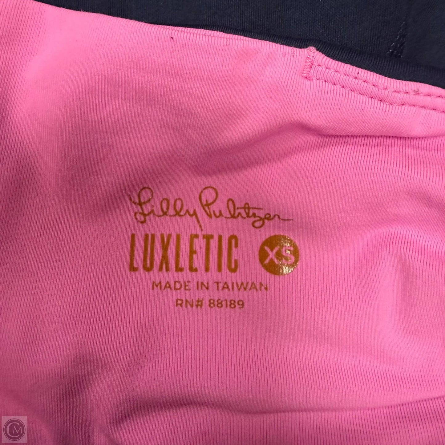Pants Designer By Lilly Pulitzer In Blue & Pink, Size: 0