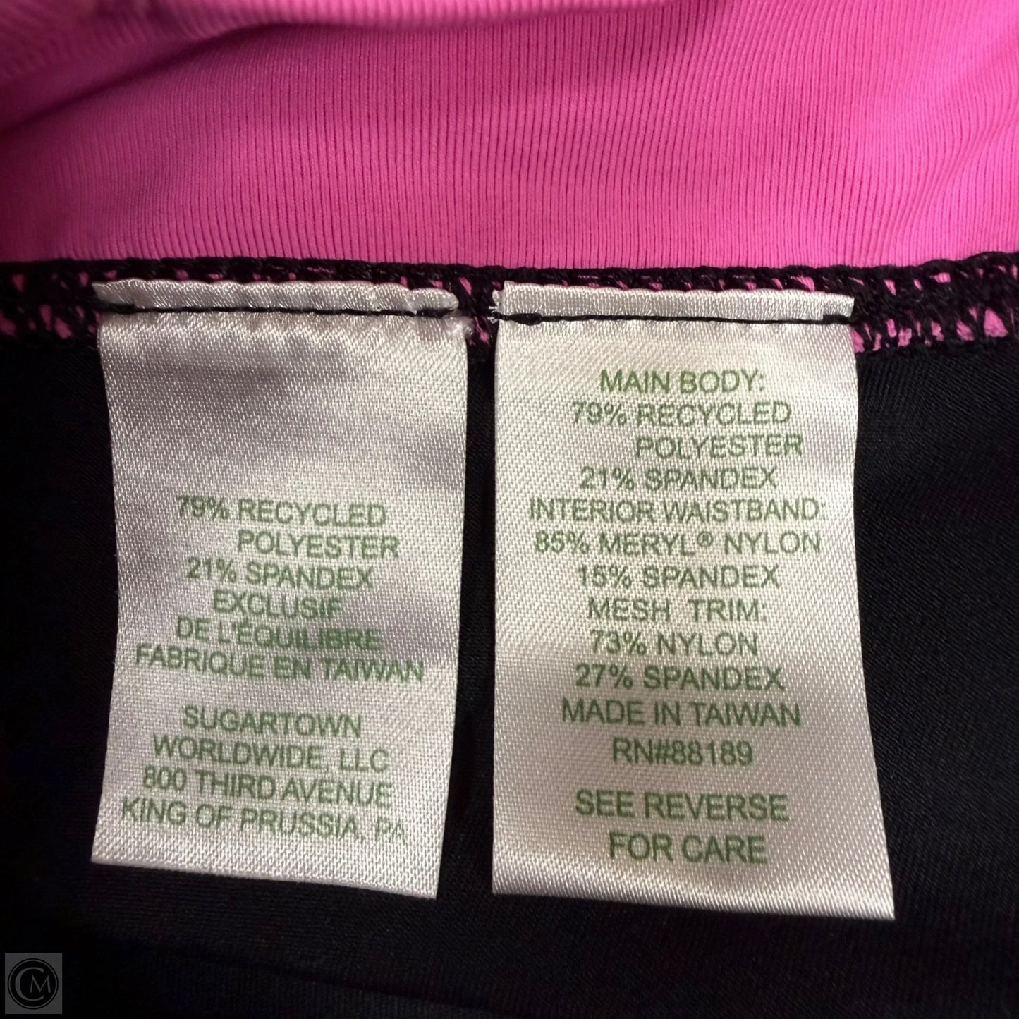 Pants Designer By Lilly Pulitzer In Black & Pink, Size: 0