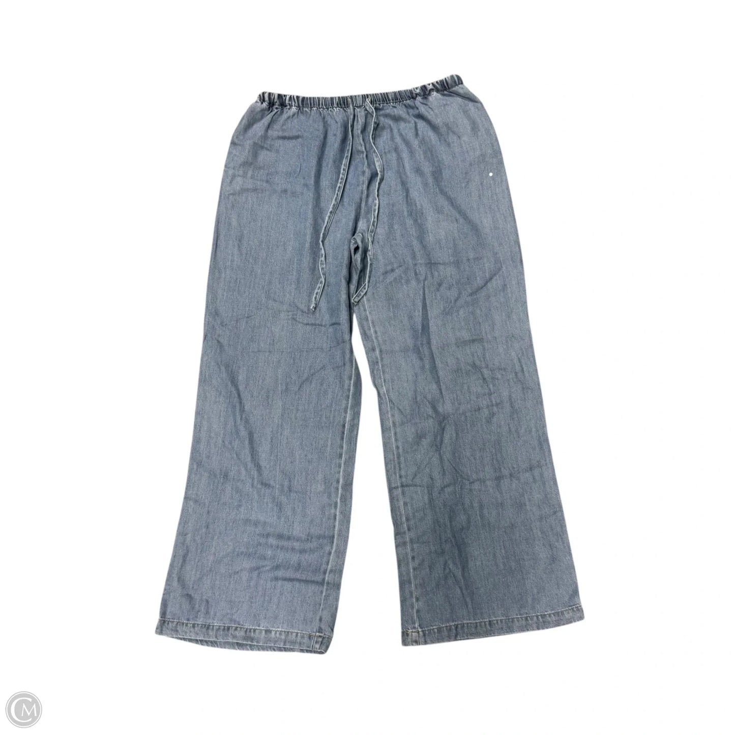 Pants Wide Leg By Velvet Heart In Blue Denim, Size: 12