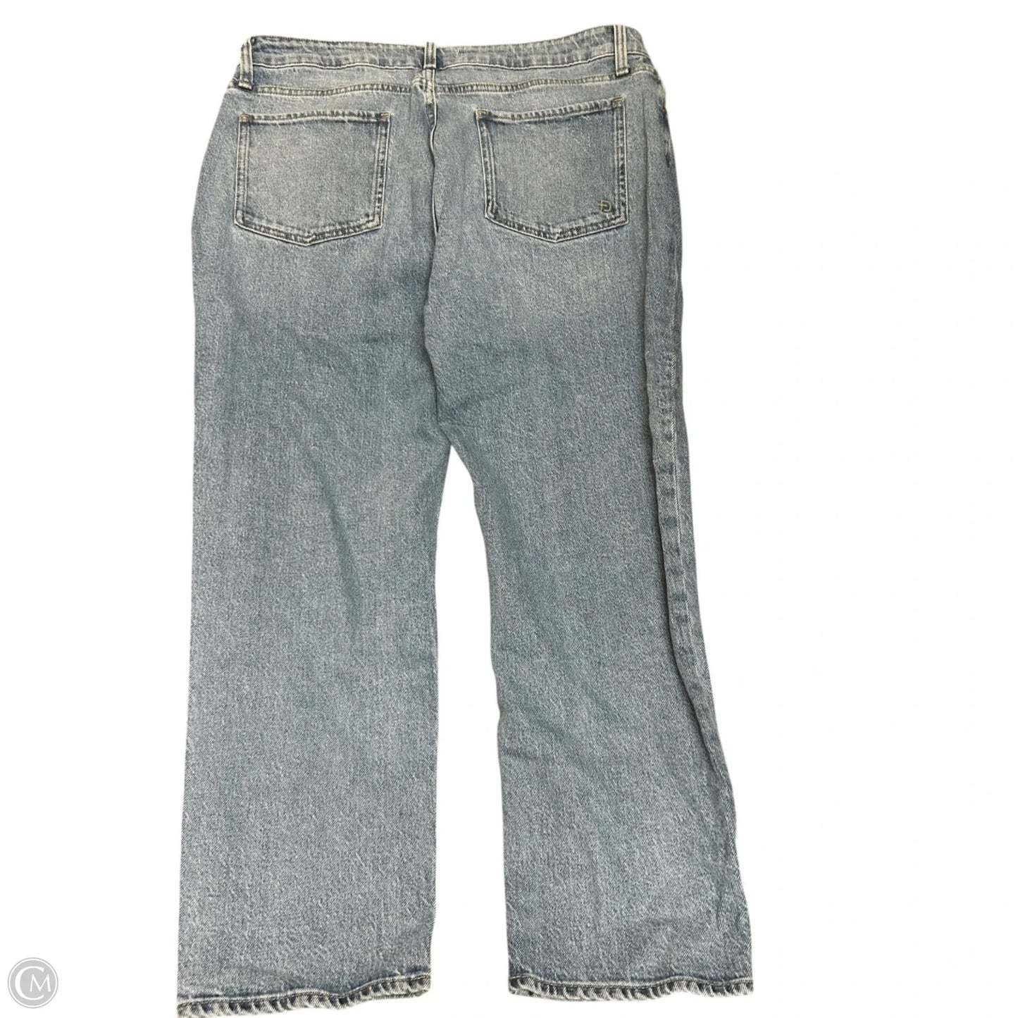 Jeans Wide Leg By Fidelity Denim In Blue Denim, Size: 10