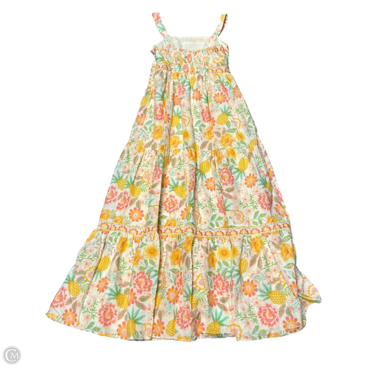 Dress Casual Maxi By Rachel Zoe In Cream & Orange, Size: S