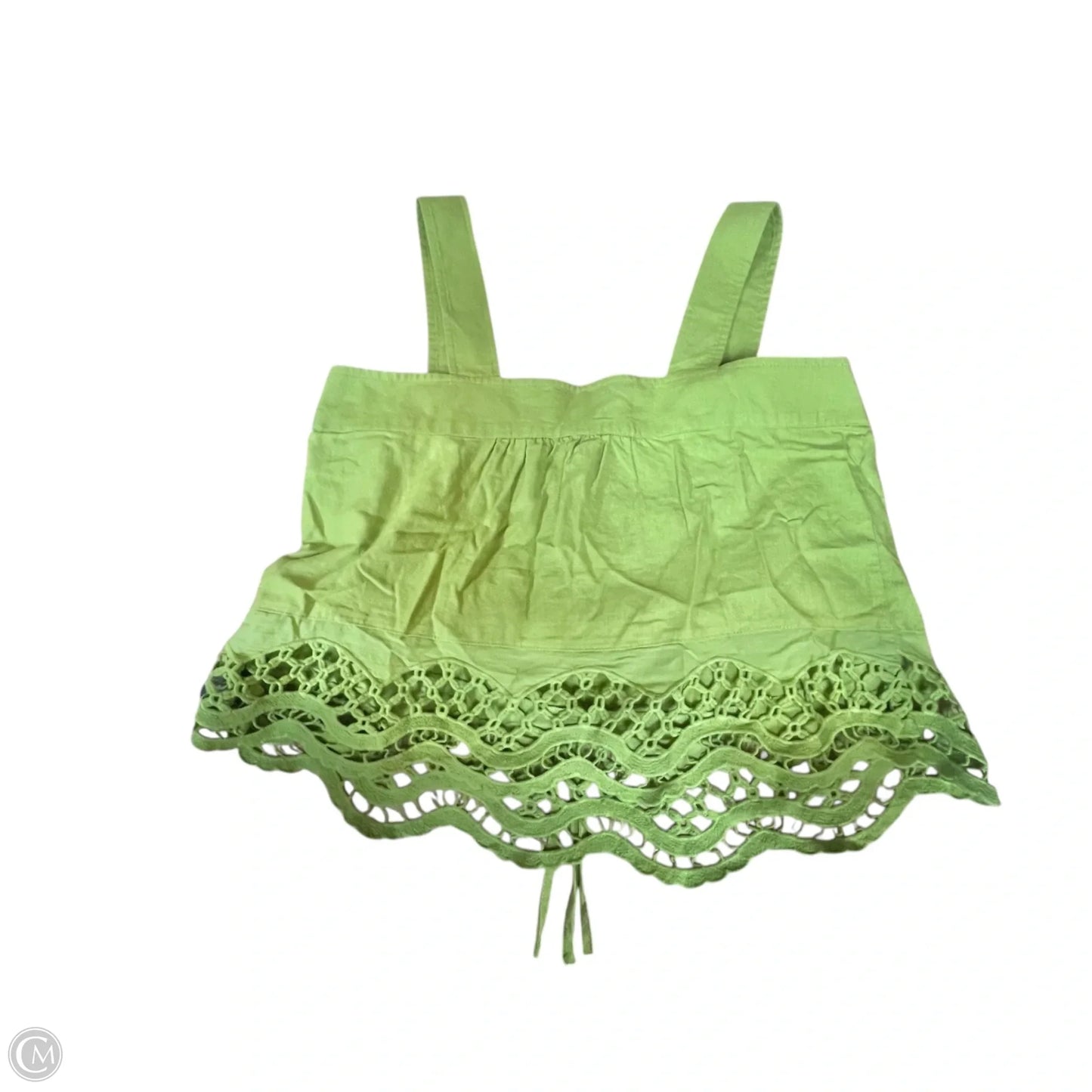 Top Sleeveless By Rachel Zoe In Green, Size: M