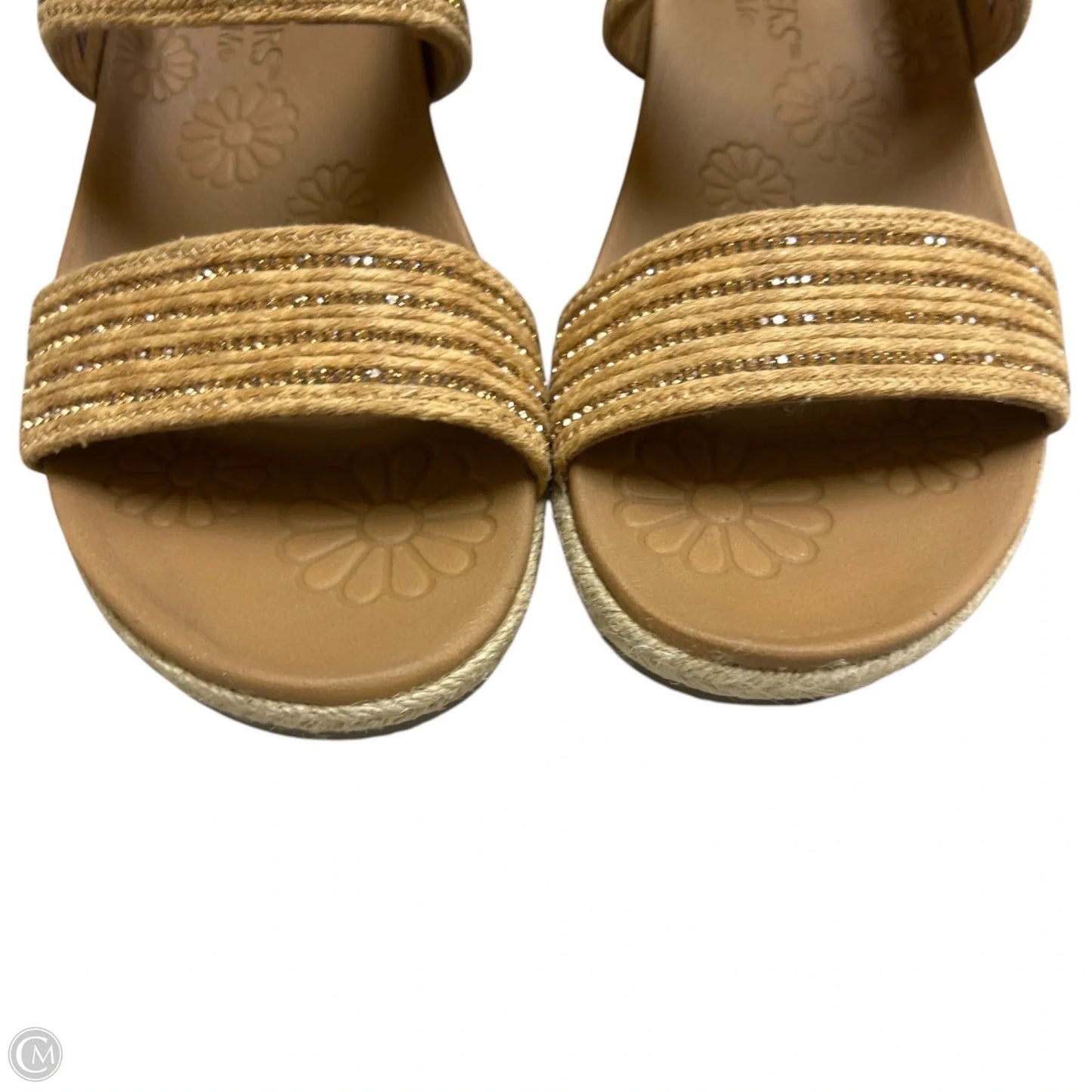 Sandals Heels Platform By Skechers In Tan, Size: 6
