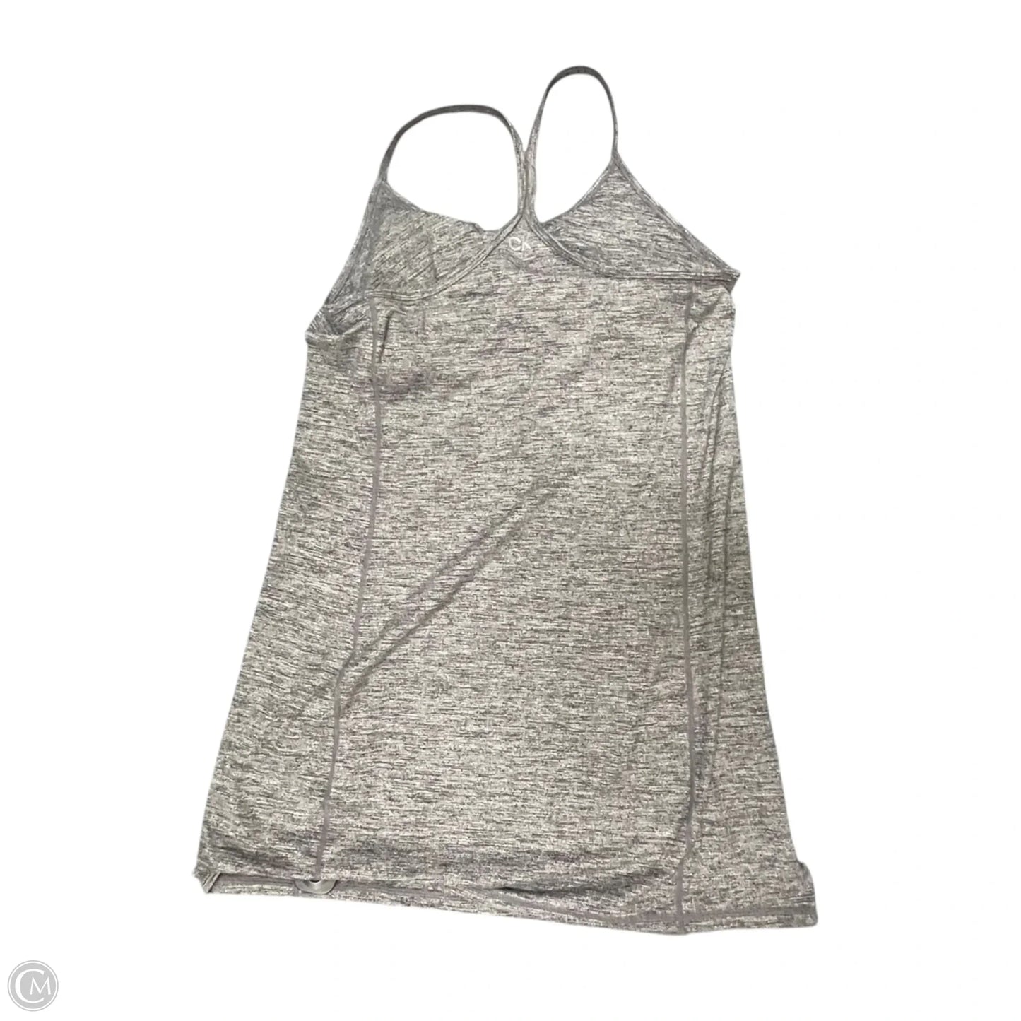 Athletic Dress By Calvin Klein In Grey, Size: M