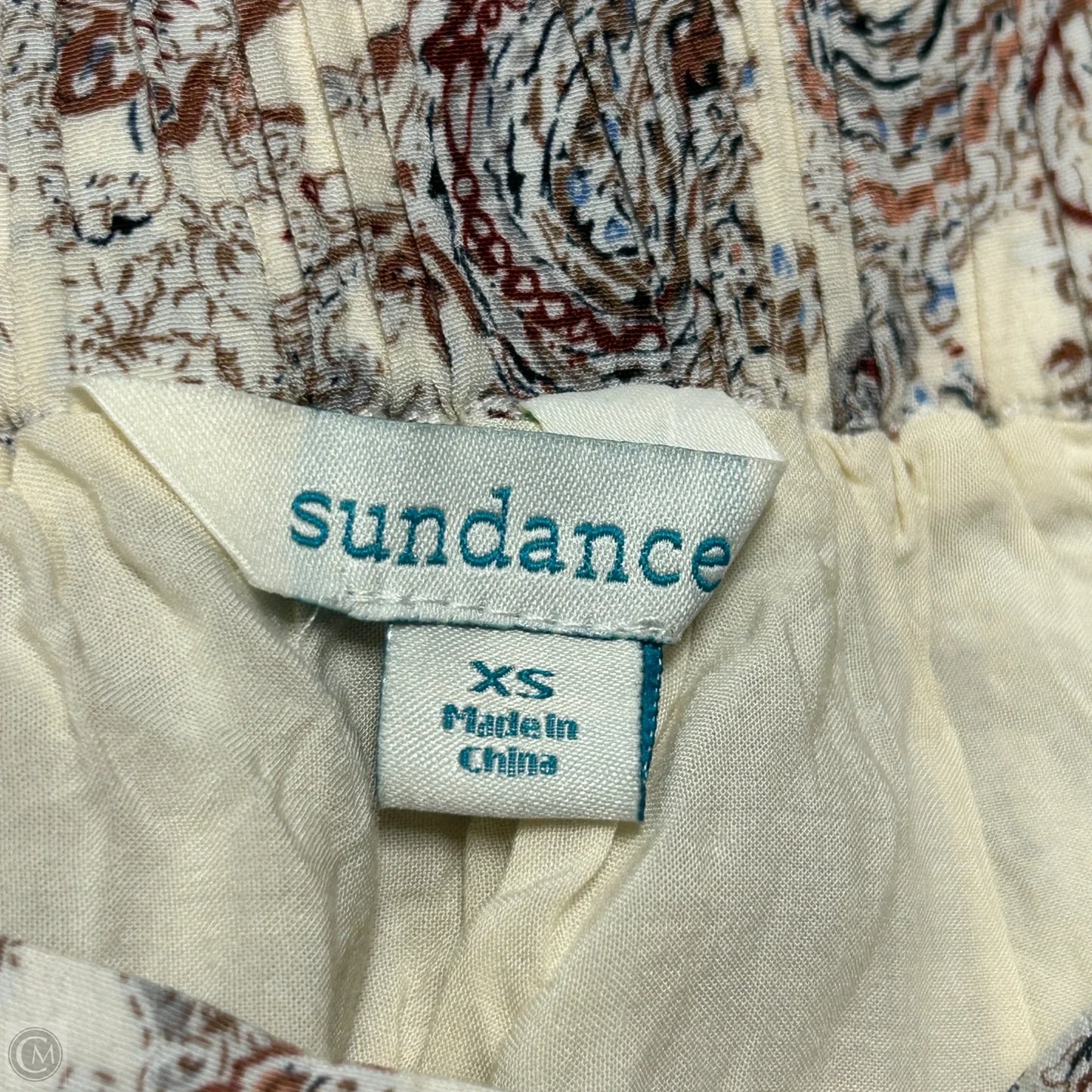 Skirt Midi By Sundance In Brown & Cream, Size: 0