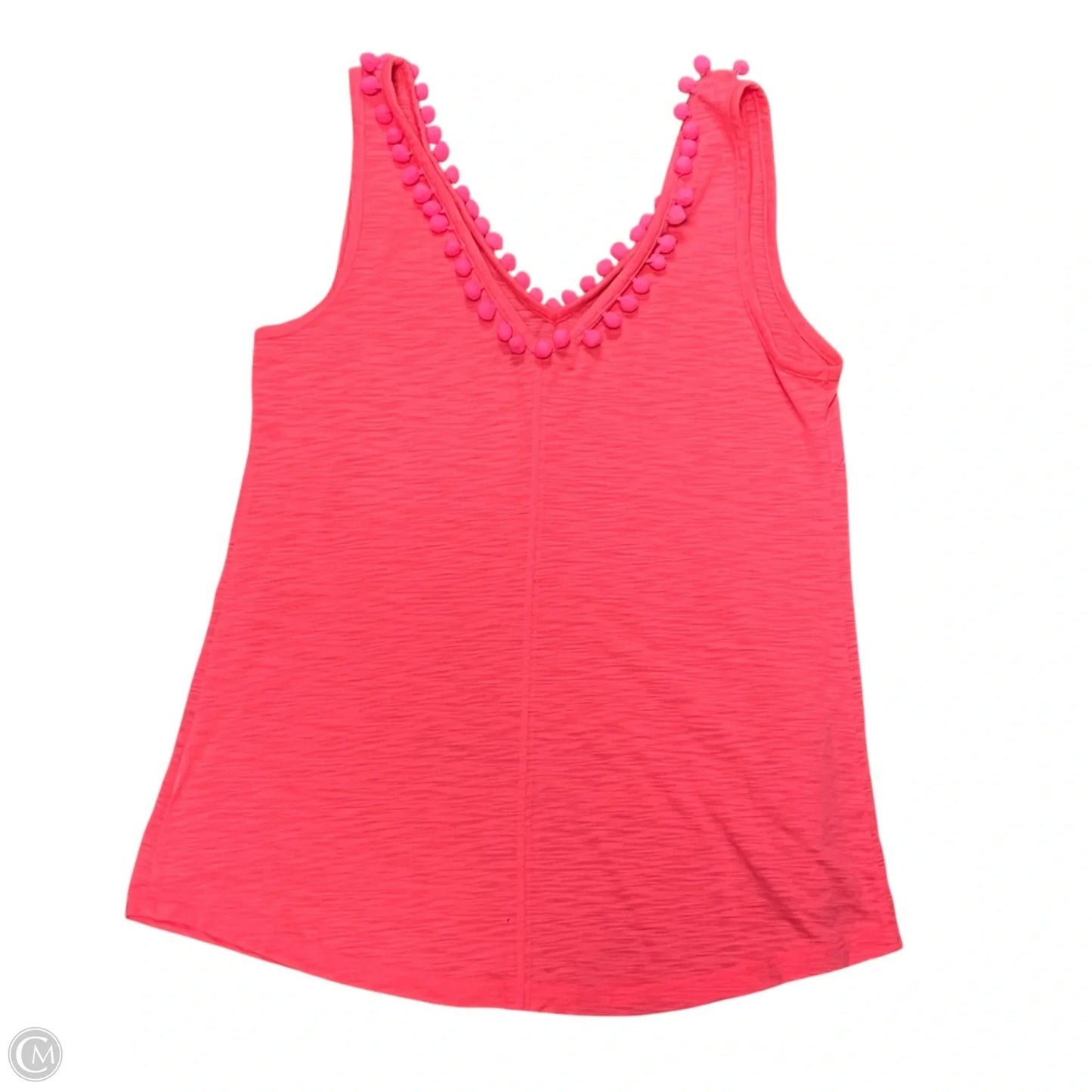 Top Sleeveless Designer By Lilly Pulitzer In Pink, Size: S
