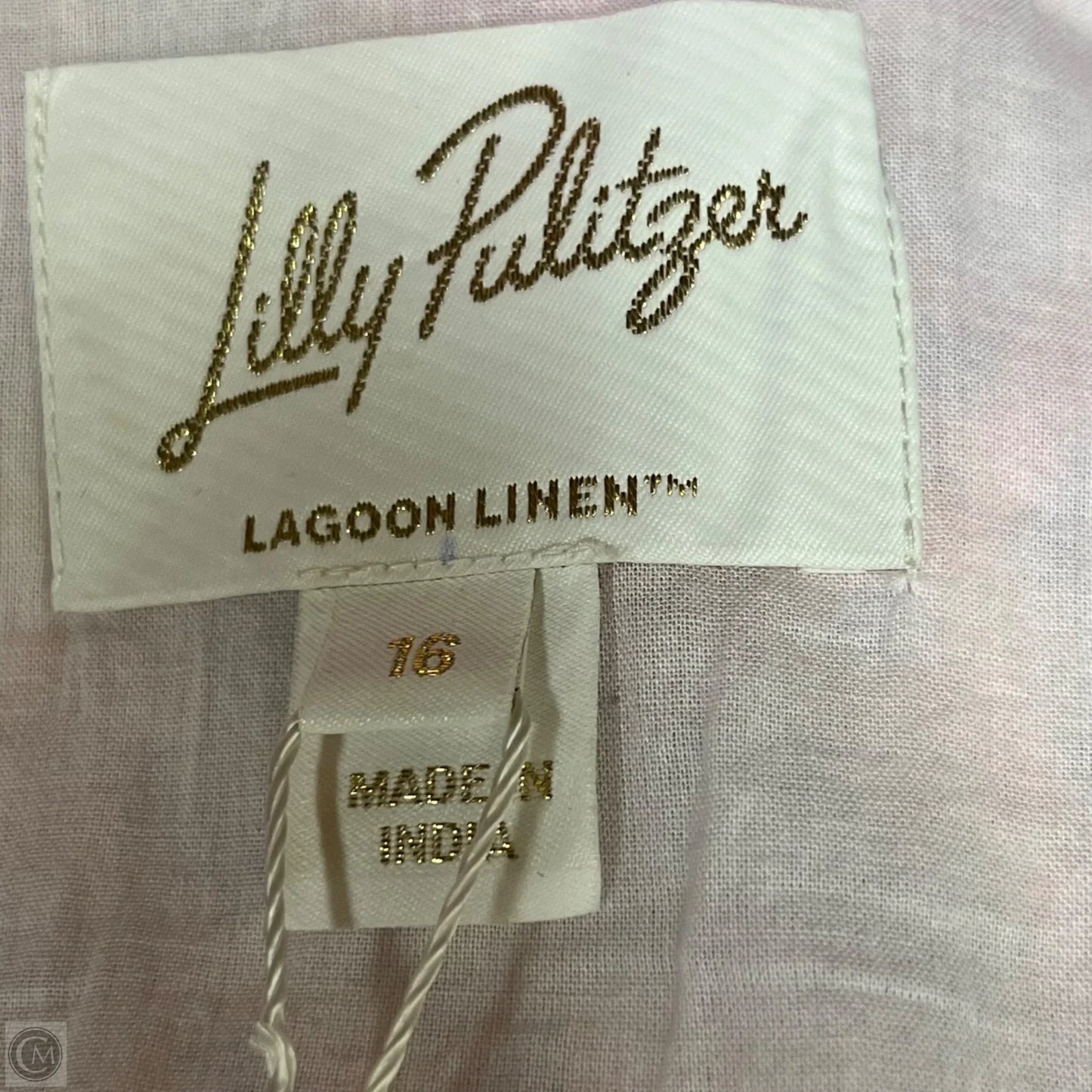 Dress Designer By Lilly Pulitzer In Blue & Pink, Size: Xl