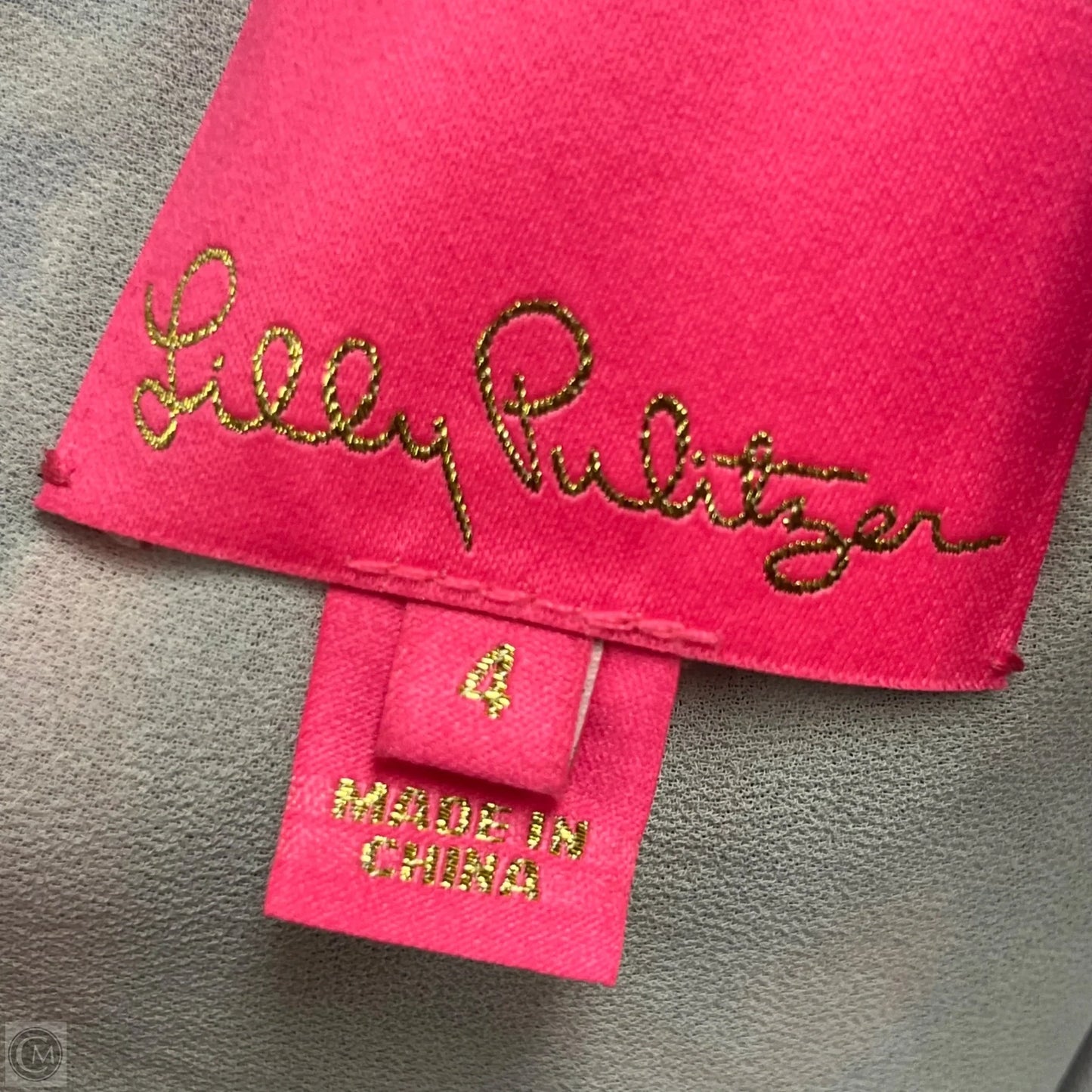 Dress Designer By Lilly Pulitzer In Blue & Pink, Size: S