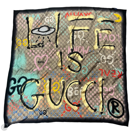 Scarf Luxury Designer By Gucci