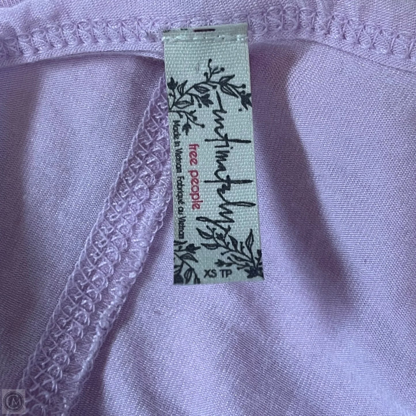 Top Long Sleeve Basic By Free People In Pink, Size: Xs