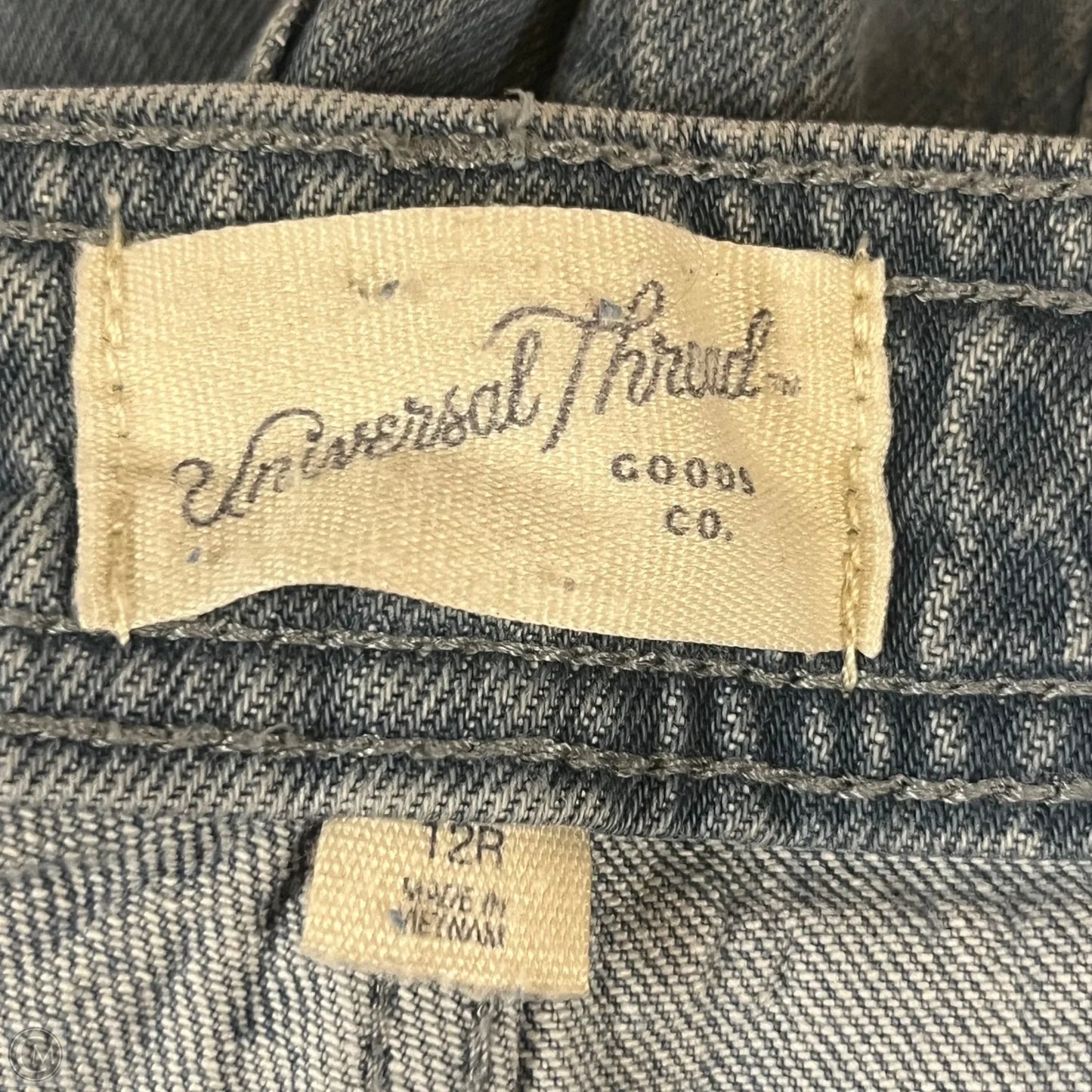 Jeans Wide Leg By Universal Thread In Blue Denim, Size: 12