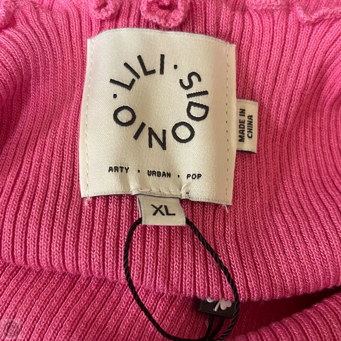 Tank Top By Lili Sidonio In Pink, Size: Xl