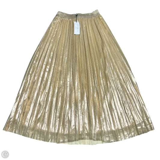 Skirt Maxi By Molly Bracken In Gold, Size: 8