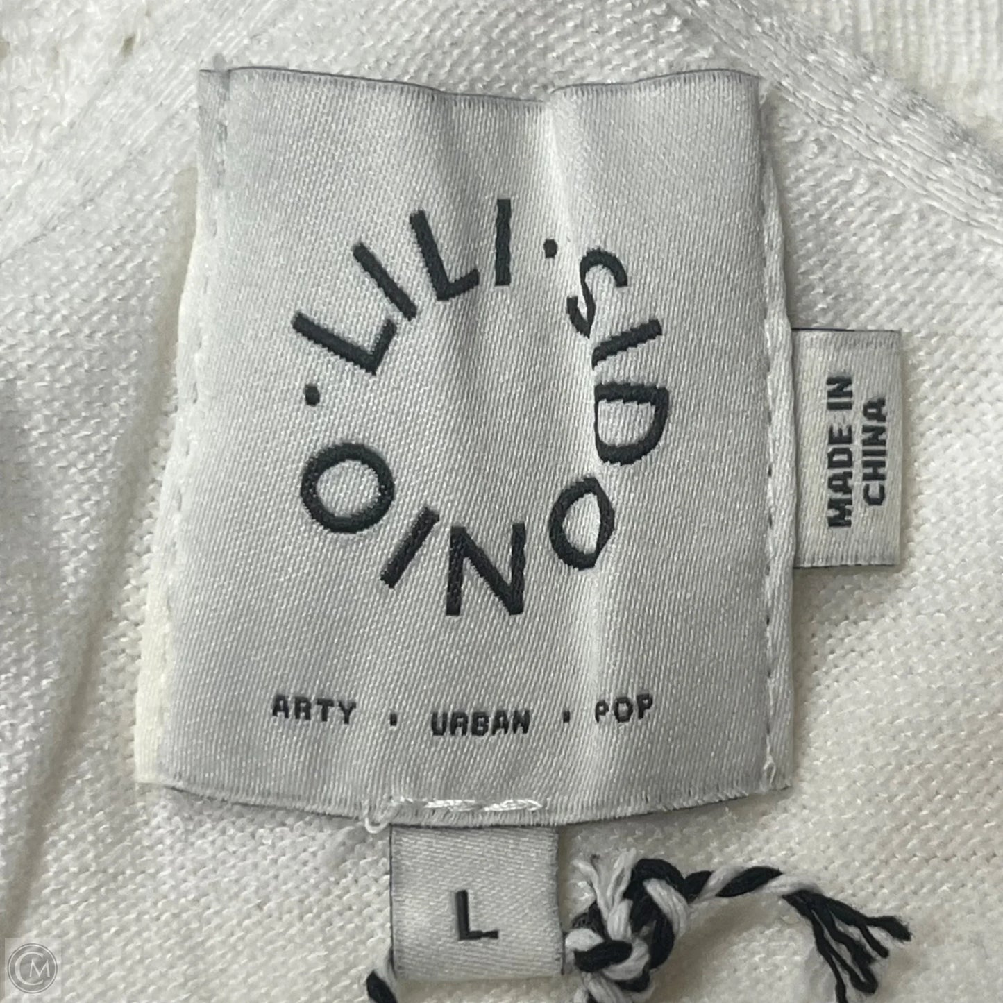 Top Sleeveless By Lili Sidonio In Cream, Size: L