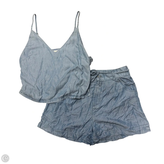 Shorts Set By Molly Bracken In Blue, Size: Xl