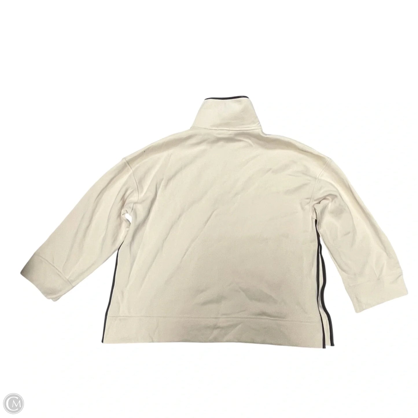 Sweatshirt Crewneck By Polo Ralph Lauren In Brown & Cream, Size: Xs/s