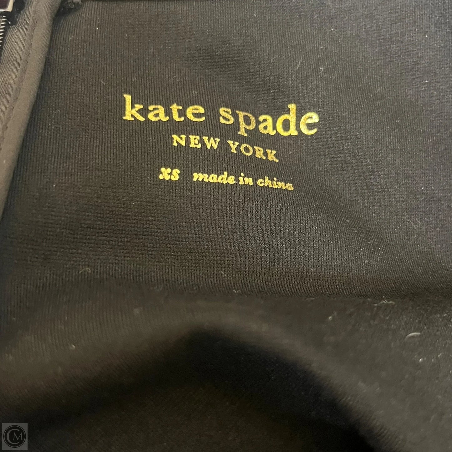 Dress Designer By Kate Spade In Black, Size: Xs