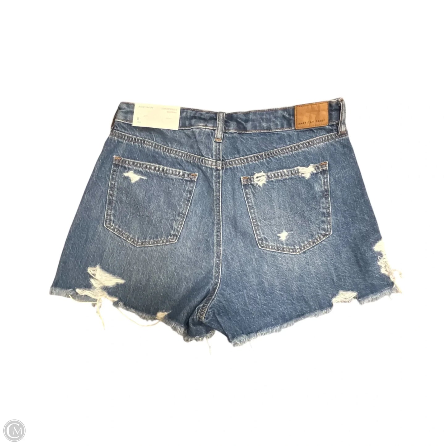 Shorts By American Eagle In Blue Denim, Size: 8