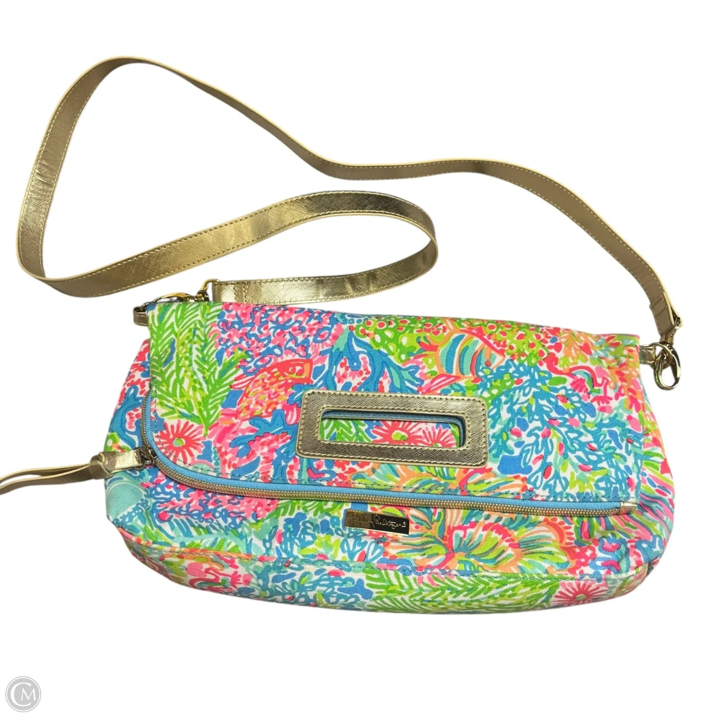 Crossbody Designer By Lilly Pulitzer, Size: Medium