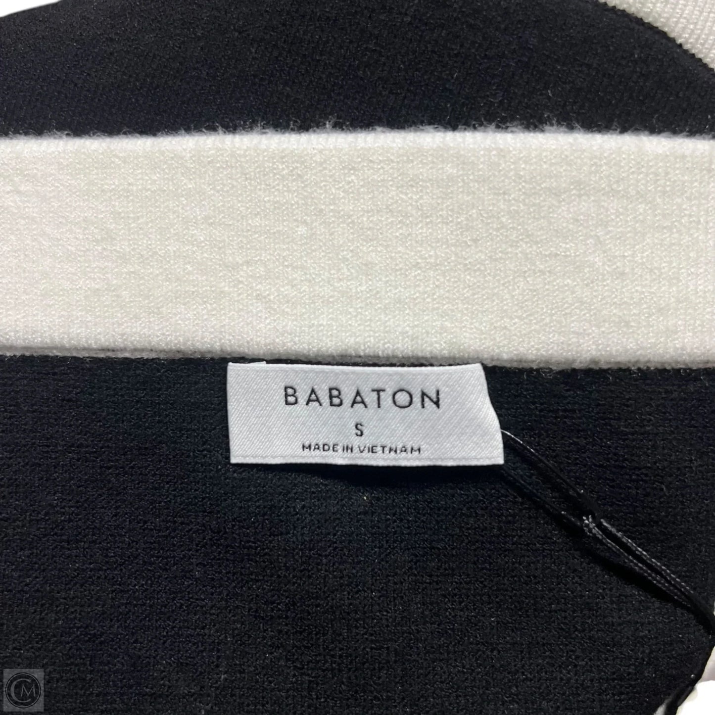 Skirt Mini & Short By Babaton In Black & Cream, Size: 4