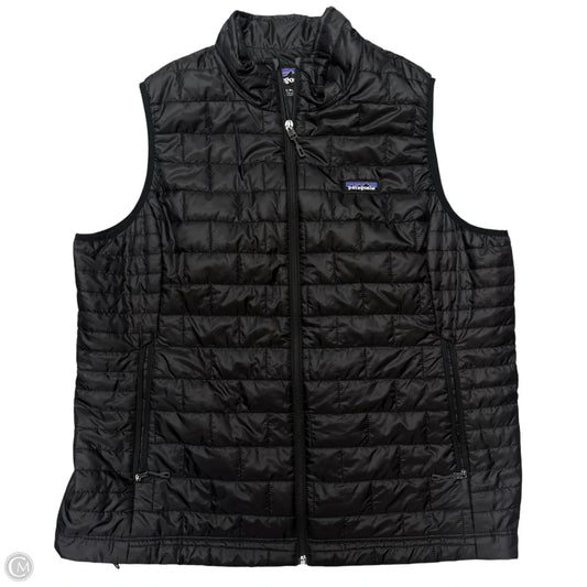 Vest Puffer & Quilted By Patagonia In Black, Size: Xxl