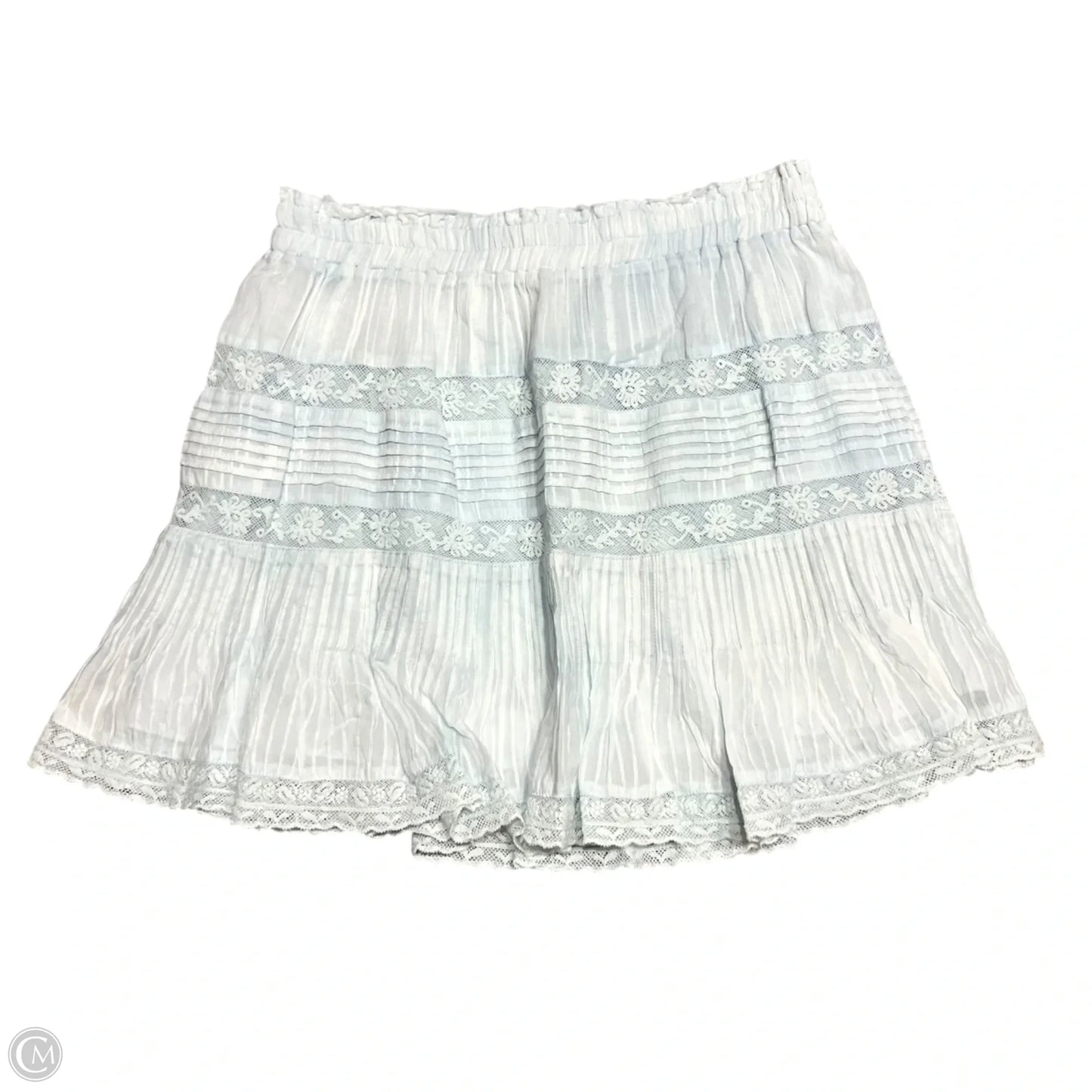 Skirt Mini & Short By Loveshackfancy In Blue, Size: 8