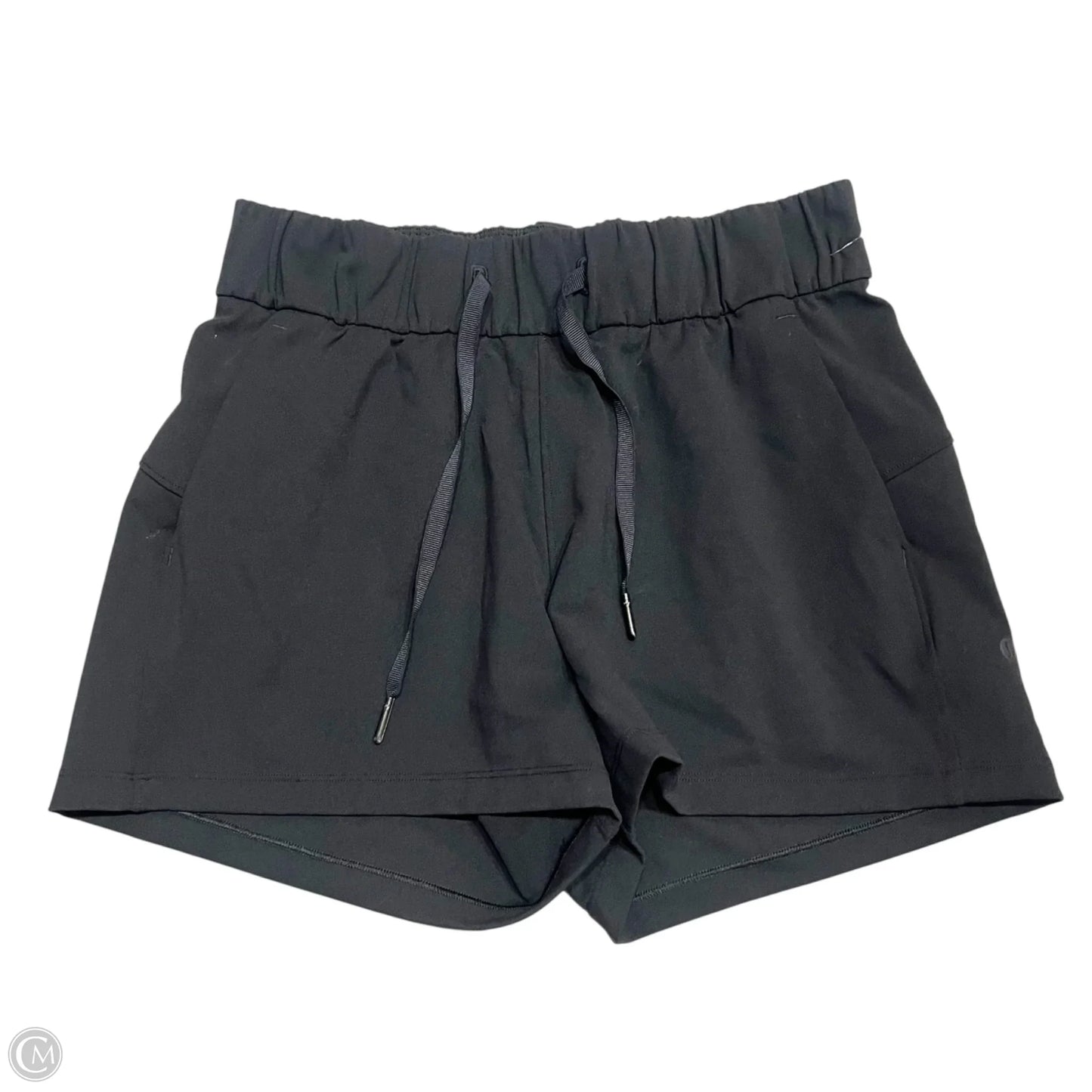 Athletic Shorts By Lululemon In Black, Size: 4