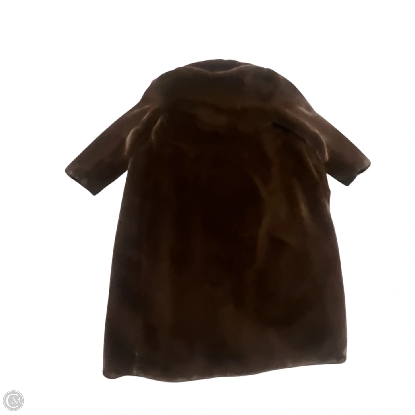 Coat Faux Fur & Sherpa By 7 For All Mankind In Brown, Size: S