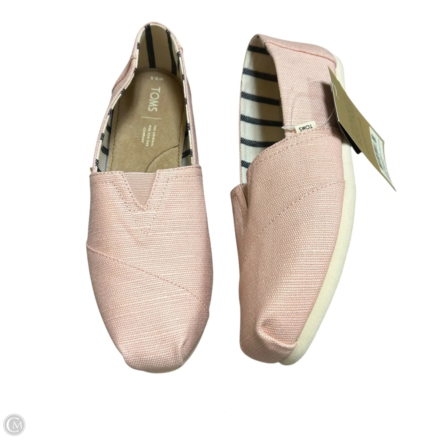 Shoes Flats By Toms In Pink, Size: 9.5