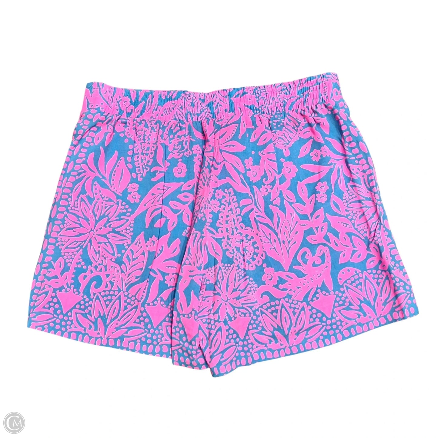 Shorts Designer By Lilly Pulitzer In Blue & Pink, Size: 8