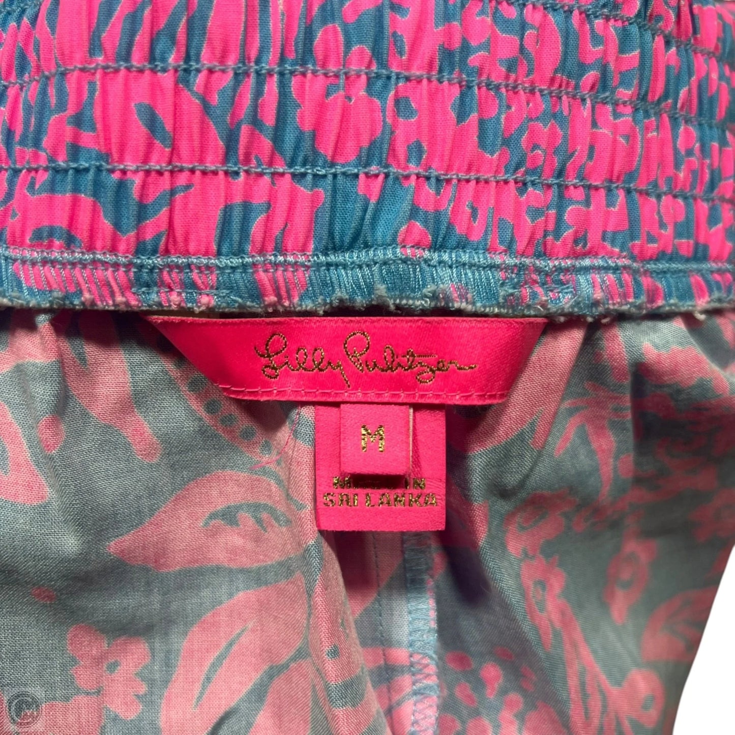 Shorts Designer By Lilly Pulitzer In Blue & Pink, Size: 8