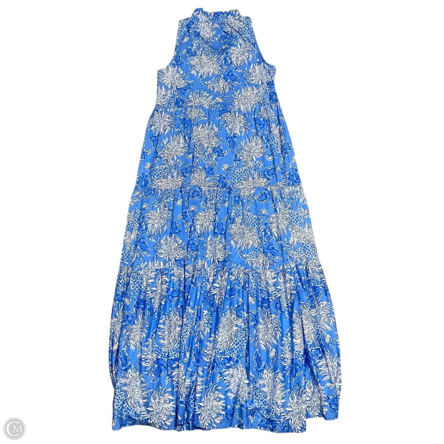 Dress Designer By Lilly Pulitzer In Blue & White, Size: Xs