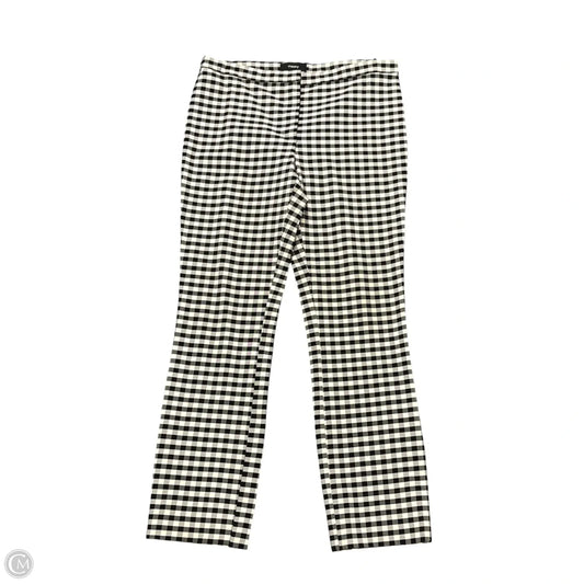 Pants Cropped By Theory In Black & White, Size: 2
