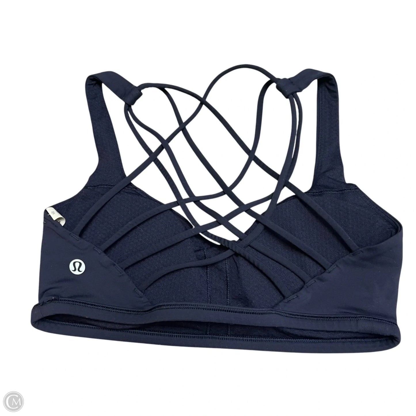 Athletic Bra By Lululemon In Navy, Size: 6