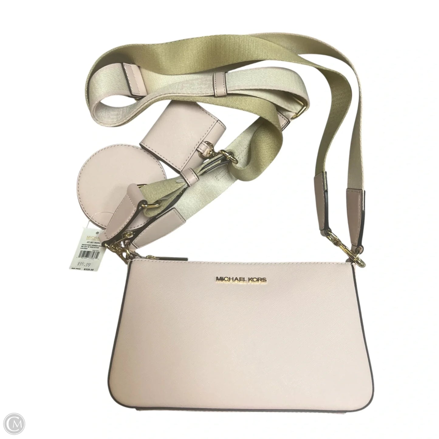 Crossbody Designer By Michael Kors, Size: Medium