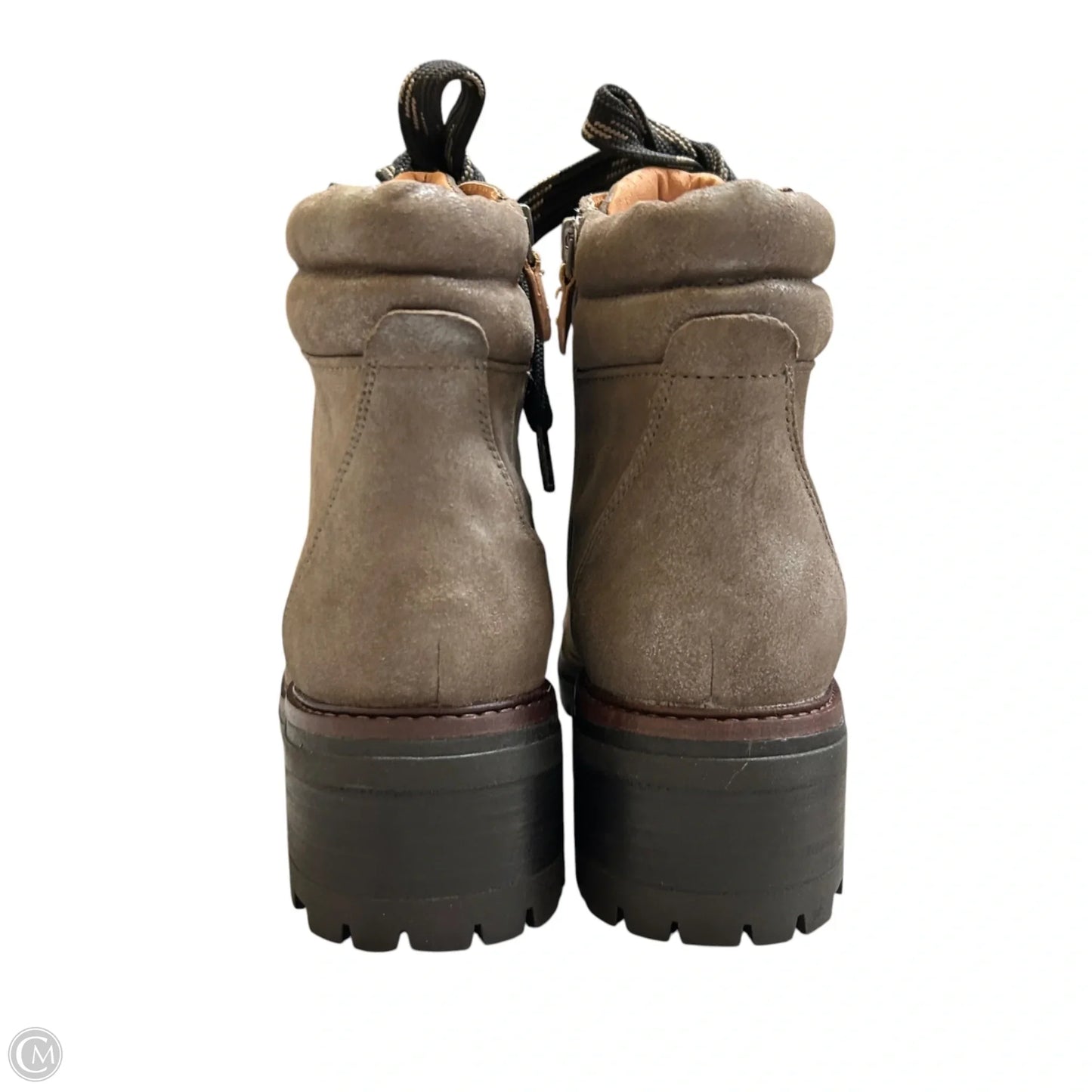 Boots Combat By Gentle Souls In Taupe, Size: 10