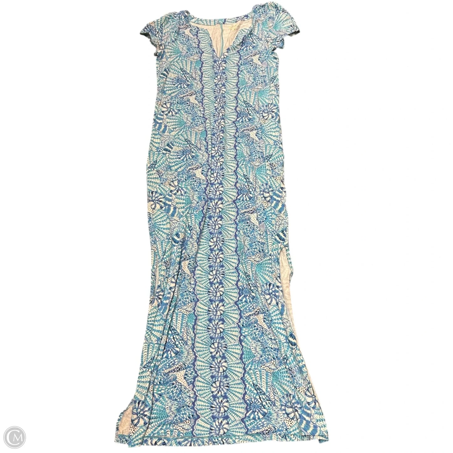 Dress Designer By Lilly Pulitzer In Blue, Size: M