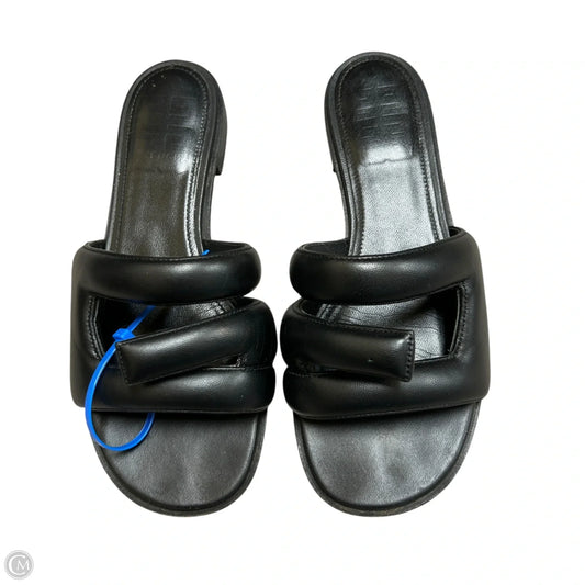 Sandals Luxury Designer By Givenchy In Black, Size: 7