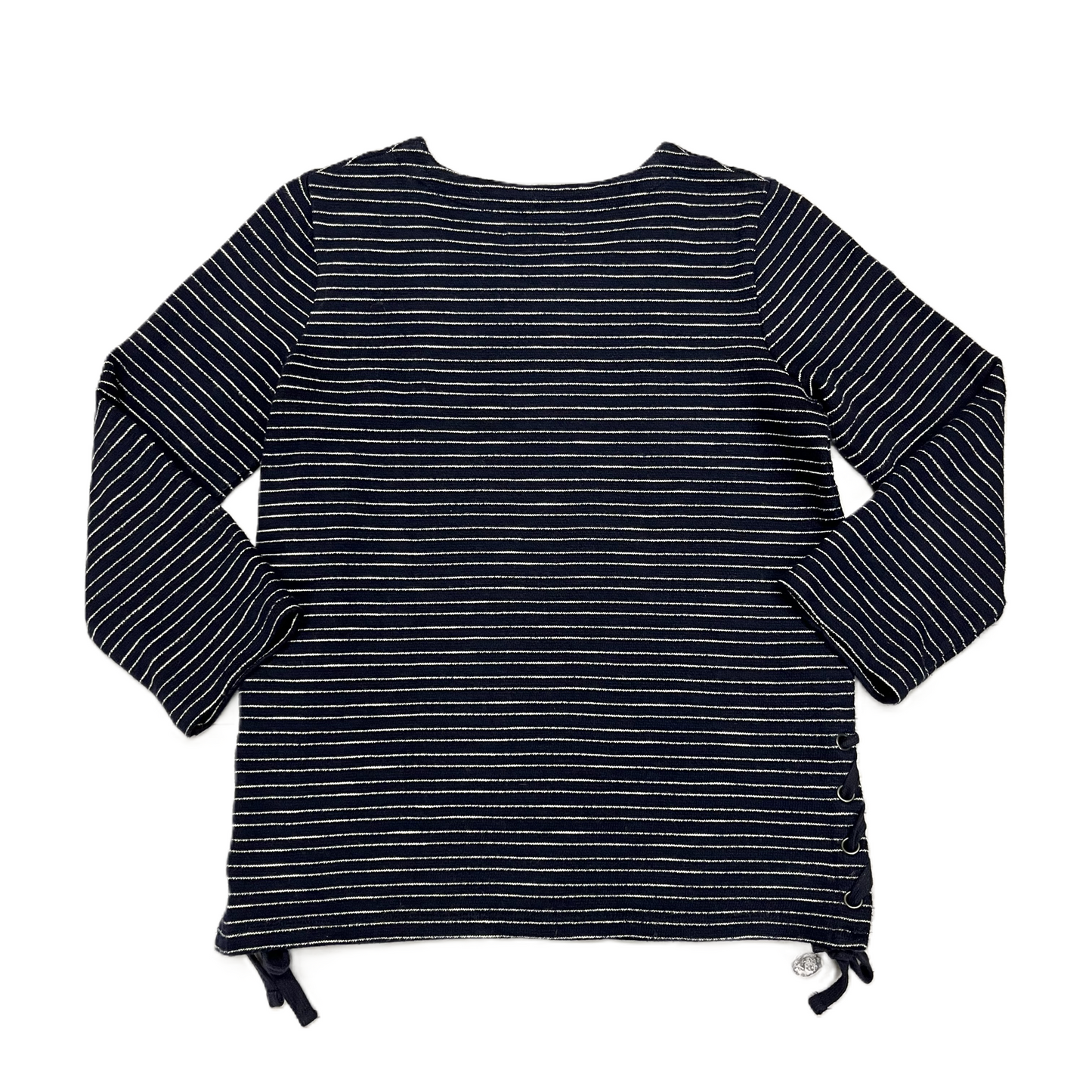 Striped Pattern Top Long Sleeve By Madewell, Size: Xs