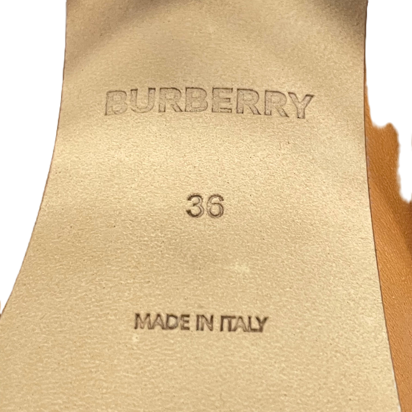 Boots Luxury Designer By Burberry  Size: 5.5