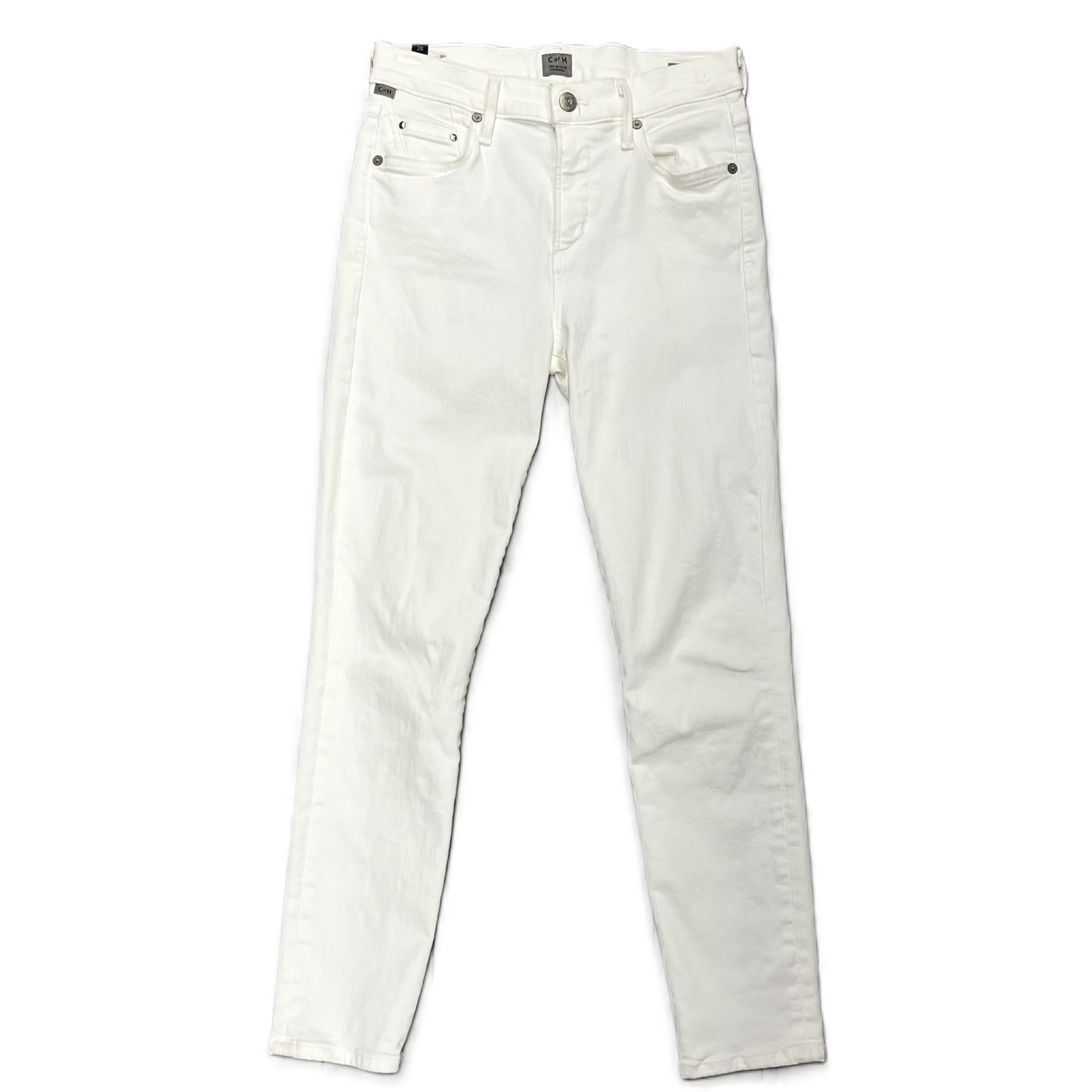 Jeans Skinny By Citizens Of Humanity In Ivory, Size: 4