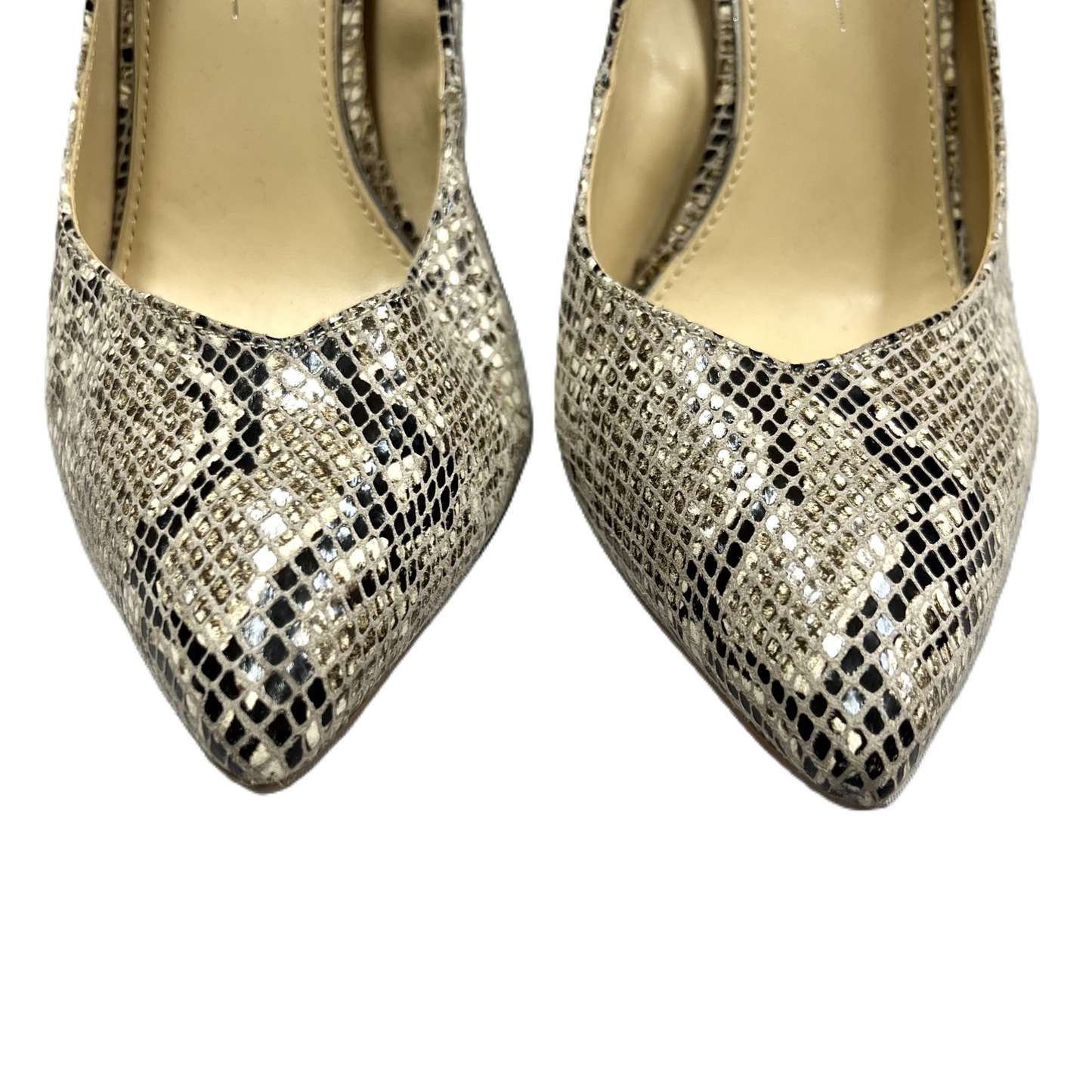 Shoes Heels Stiletto By Jessica Simpson In Snakeskin Print, Size: 10