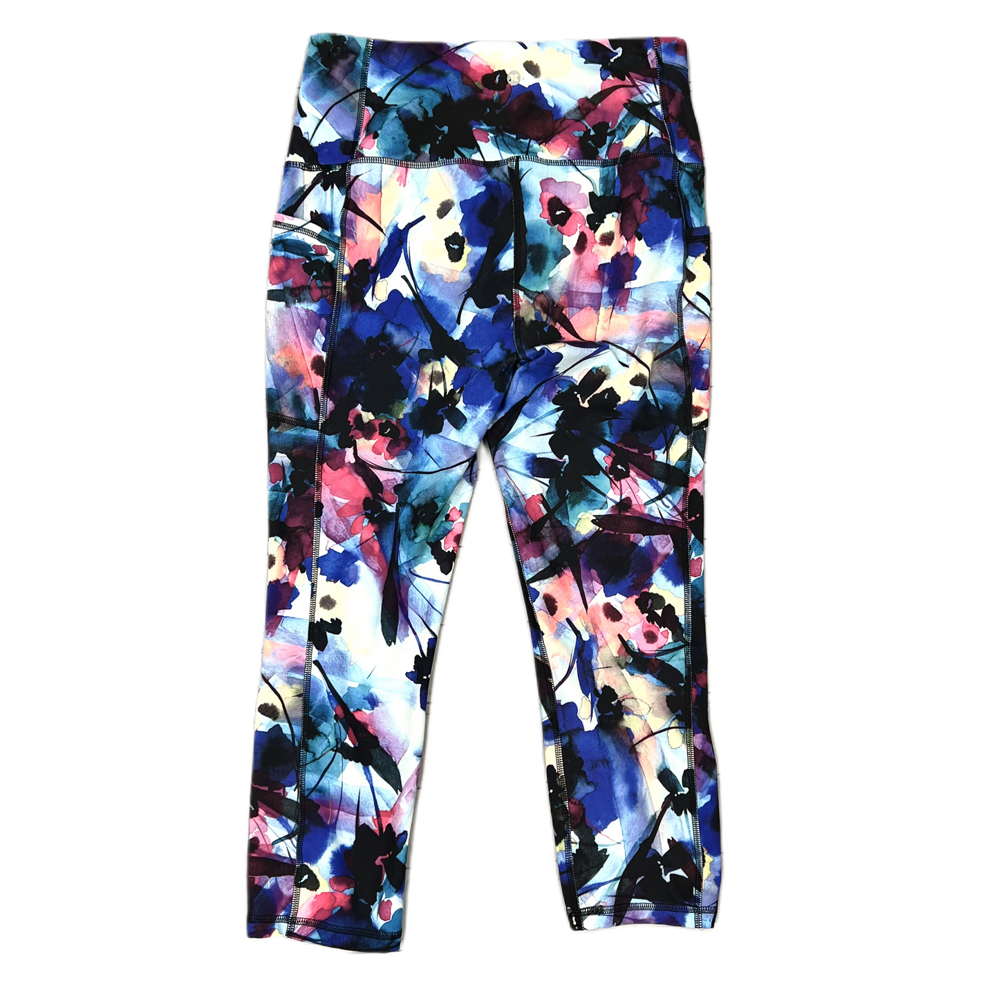 Athletic Capris By Rbx In Multi-colored, Size: M