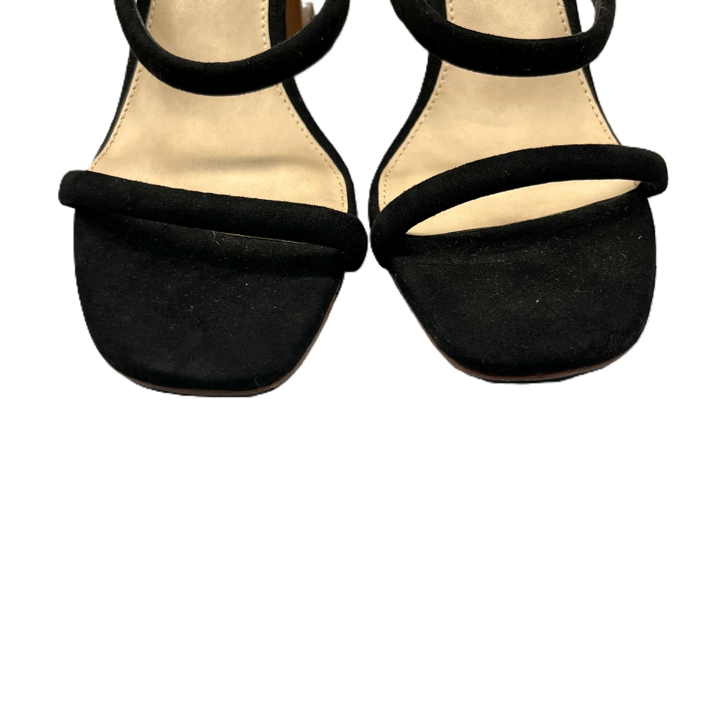 Black Shoes Heels Block By Steve Madden, Size: 8
