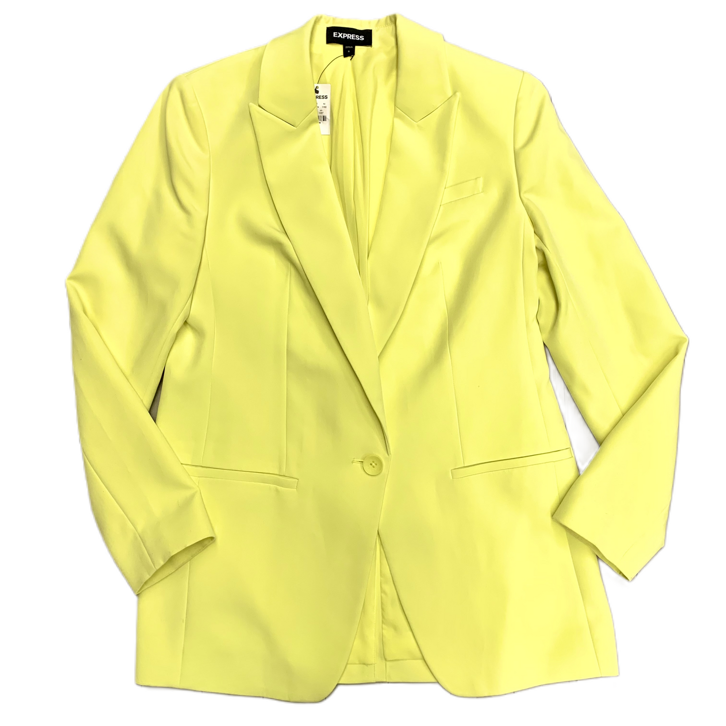 Blazer By Express In Yellow, Size: S