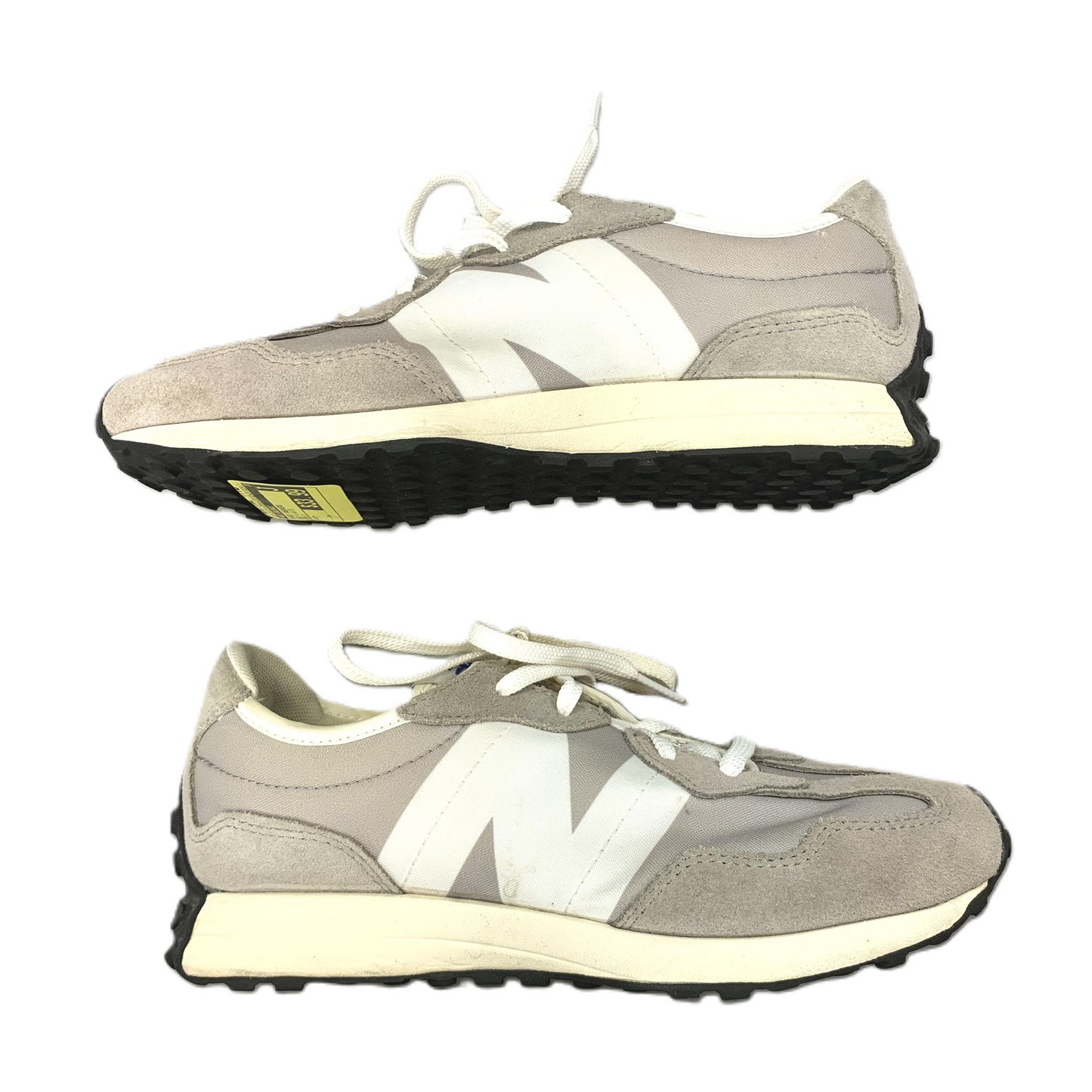 Shoes Sneakers By New Balance In Grey & White, Size: 7